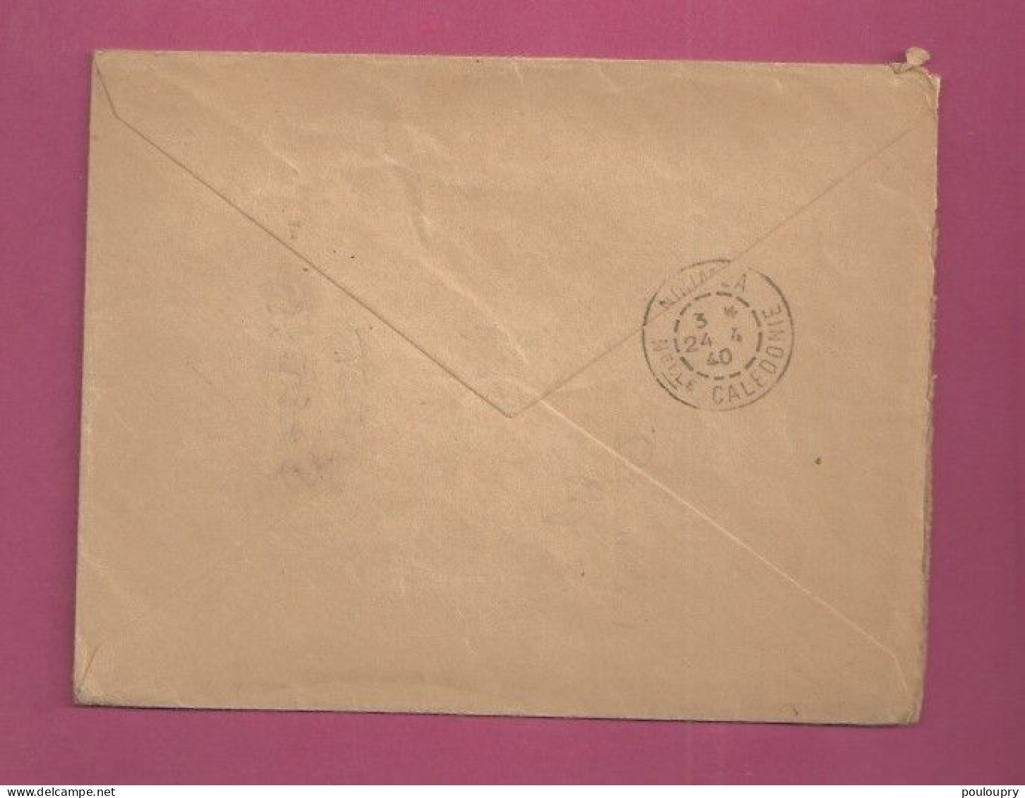 Lettrede 1940 Pour La France - YT N° 154 - Briefe U. Dokumente