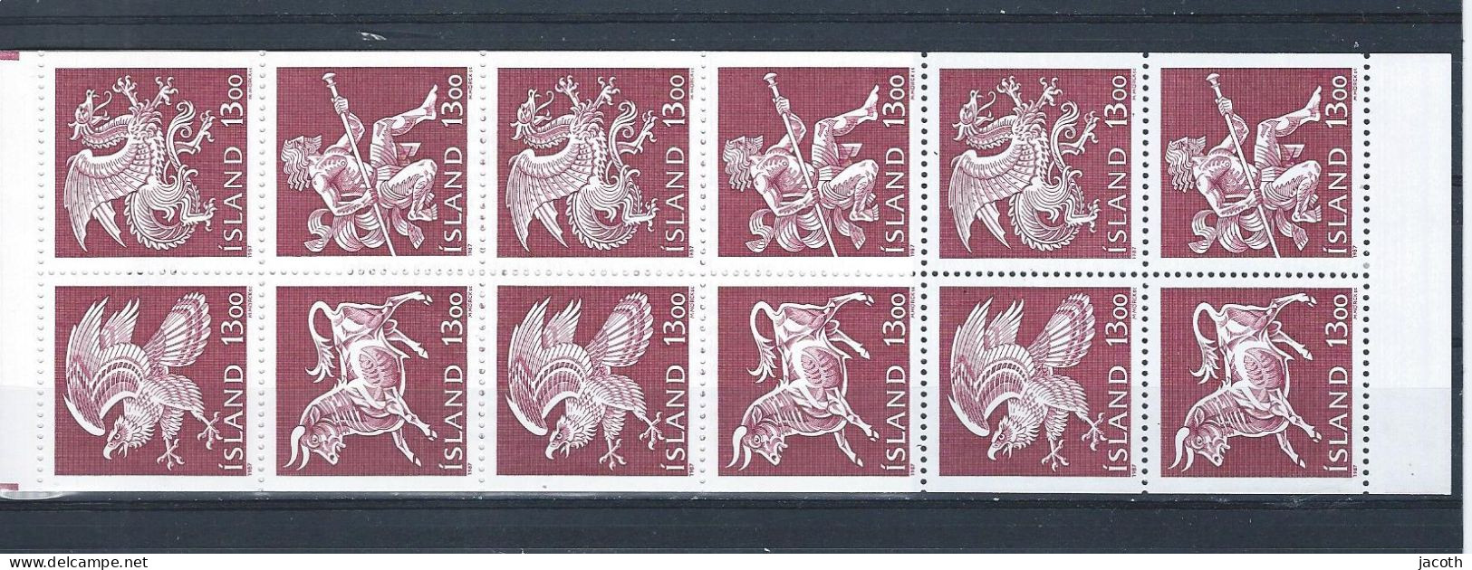 (TJ) IJsland 1987 - YT C626 (postfris/neuf/MNH) - Postzegelboekjes