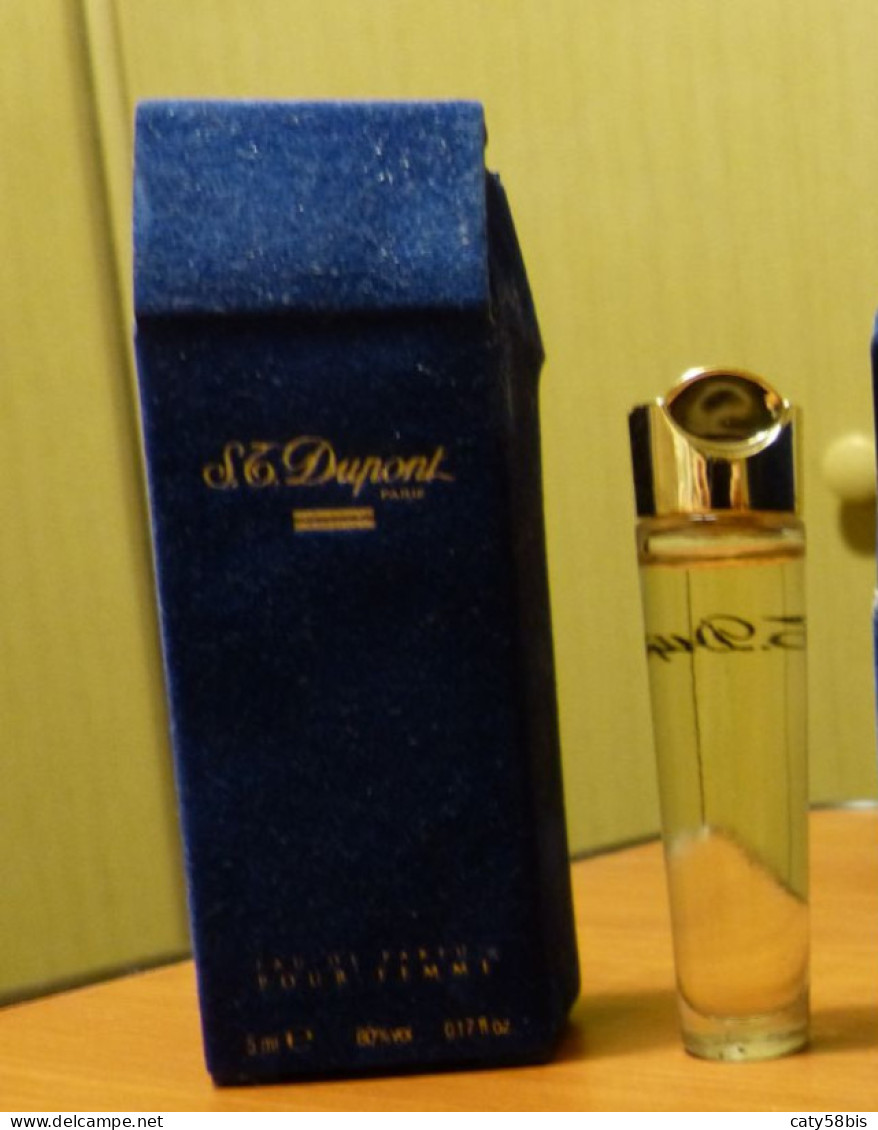 Miniature Parfum Avec Boite Dupont - Miniaturas Mujer (en Caja)
