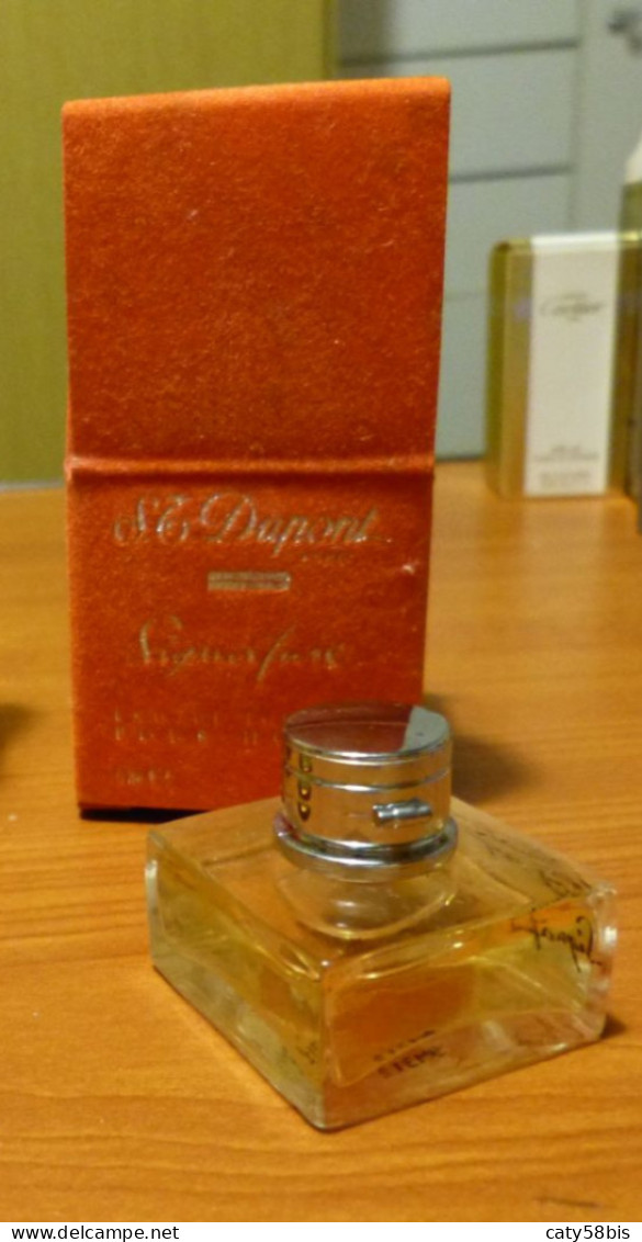 Miniature Parfum Avec Boite Dupont - Miniatures Hommes (avec Boite)