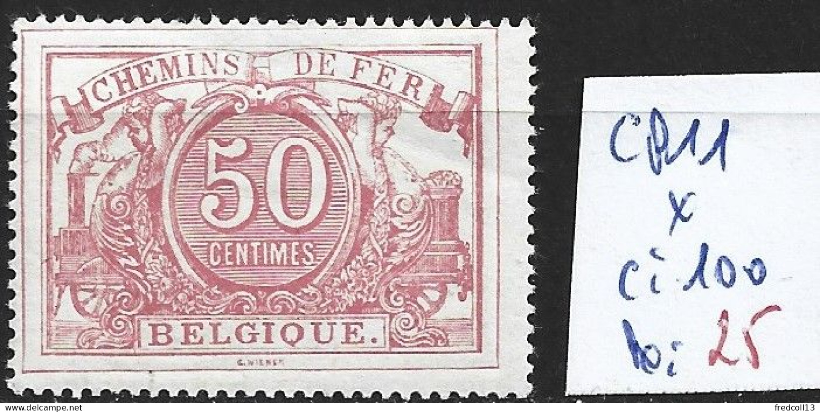 BELGIQUE COLIS POSTAUX 11 * Côte 100 € - Ungebraucht