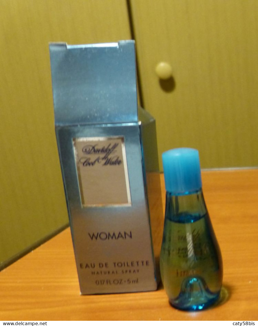 Miniature Parfum Avec Boite Davidoff - Miniatures Womens' Fragrances (in Box)