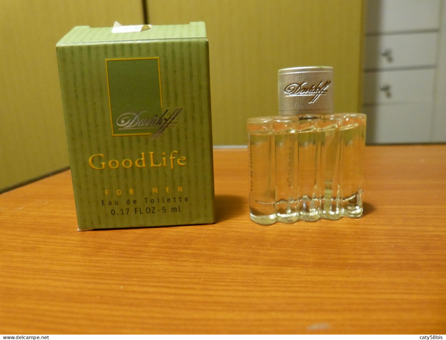 Miniature Parfum Avec Boite Davidoff - Miniaturen Flesjes Heer (met Doos)