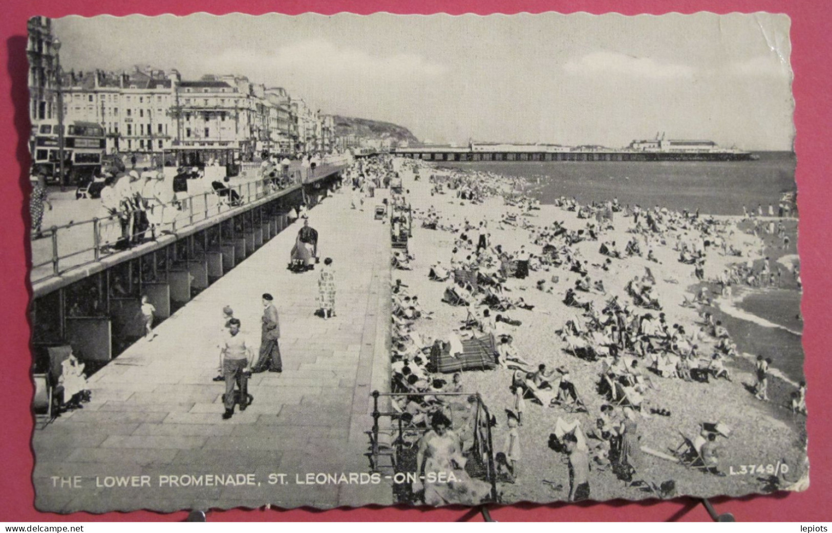 Visuel Très Peu Courant - Angleterre - St Leonards On Sea - The Lower Promenade - 1962 - Hastings