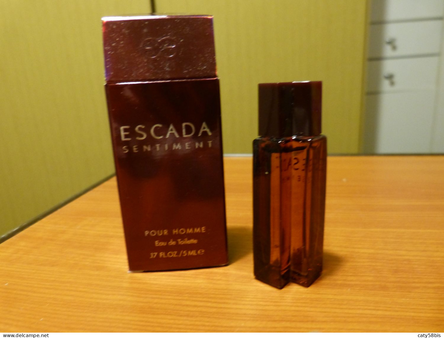 Miniature Parfum Avec Boite Escada - Miniaturen Herrendüfte (mit Verpackung)