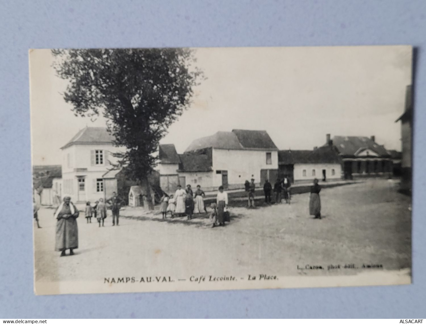 Namps-au-val , Café Lecointe , La Place - Noyelles-sur-Mer