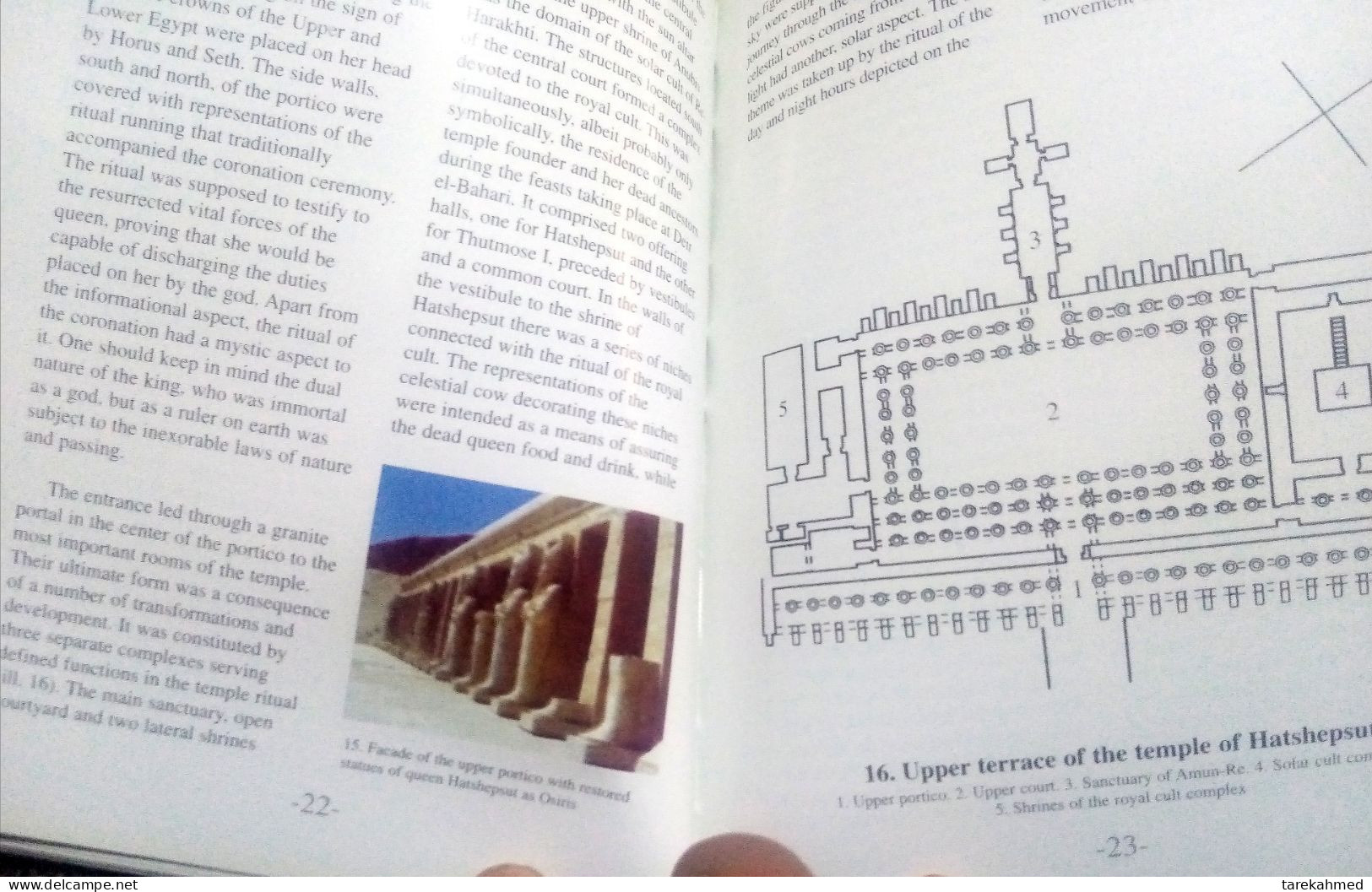 Egypt 2000, Booklet & Catalog of the Temple of Hatshepsut, Dier bahary, Luxor, 47 page, Dolab
