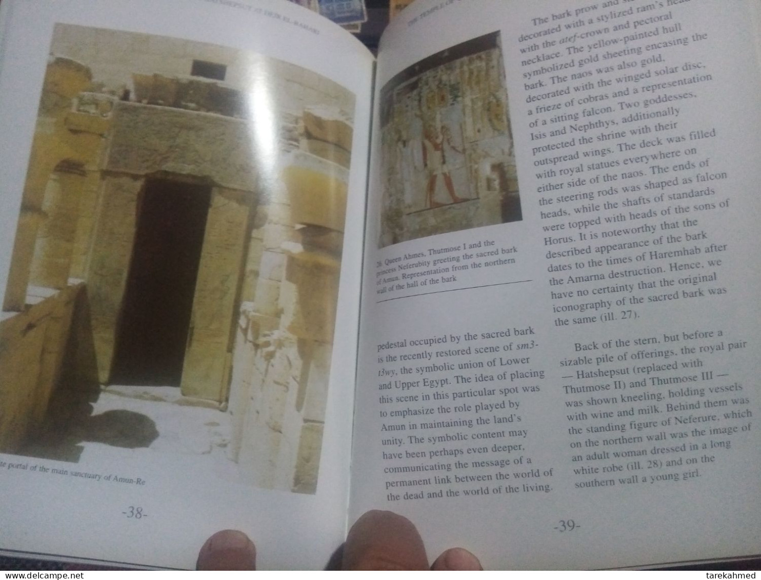 Egypt 2000, Booklet & Catalog of the Temple of Hatshepsut, Dier bahary, Luxor, 47 page, Dolab