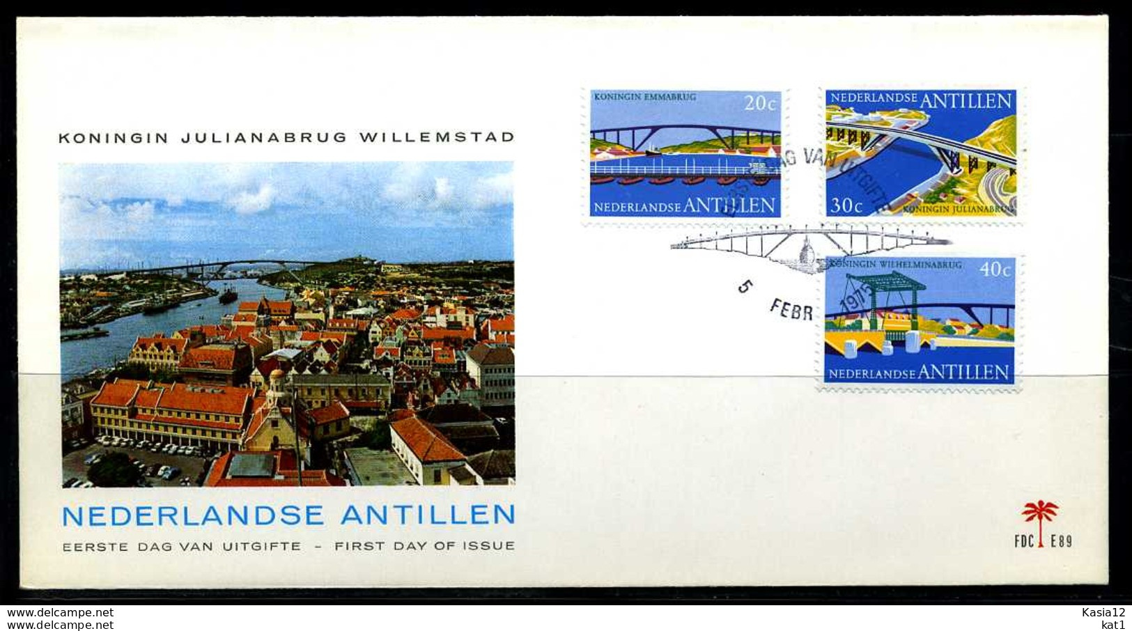 E00806)Niederl. Antillen FDC 292/294 - Antilles