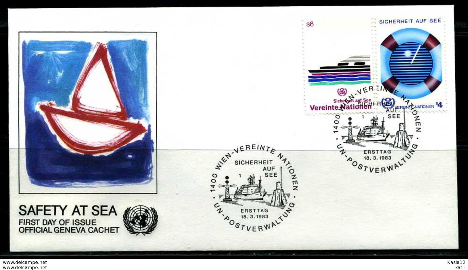 E01956)Österreich UNO Wien FDC 30/1 - FDC