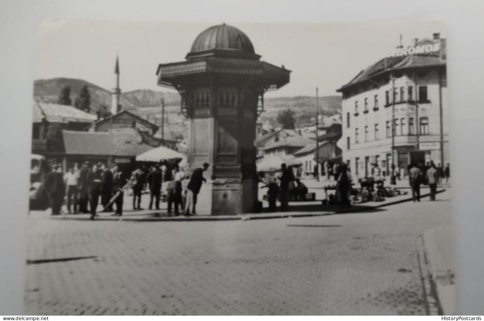 Sarajevo, Bašcaršija, Marktplatz, Moschee, Jugoslawien, 1970 - Bosnië En Herzegovina