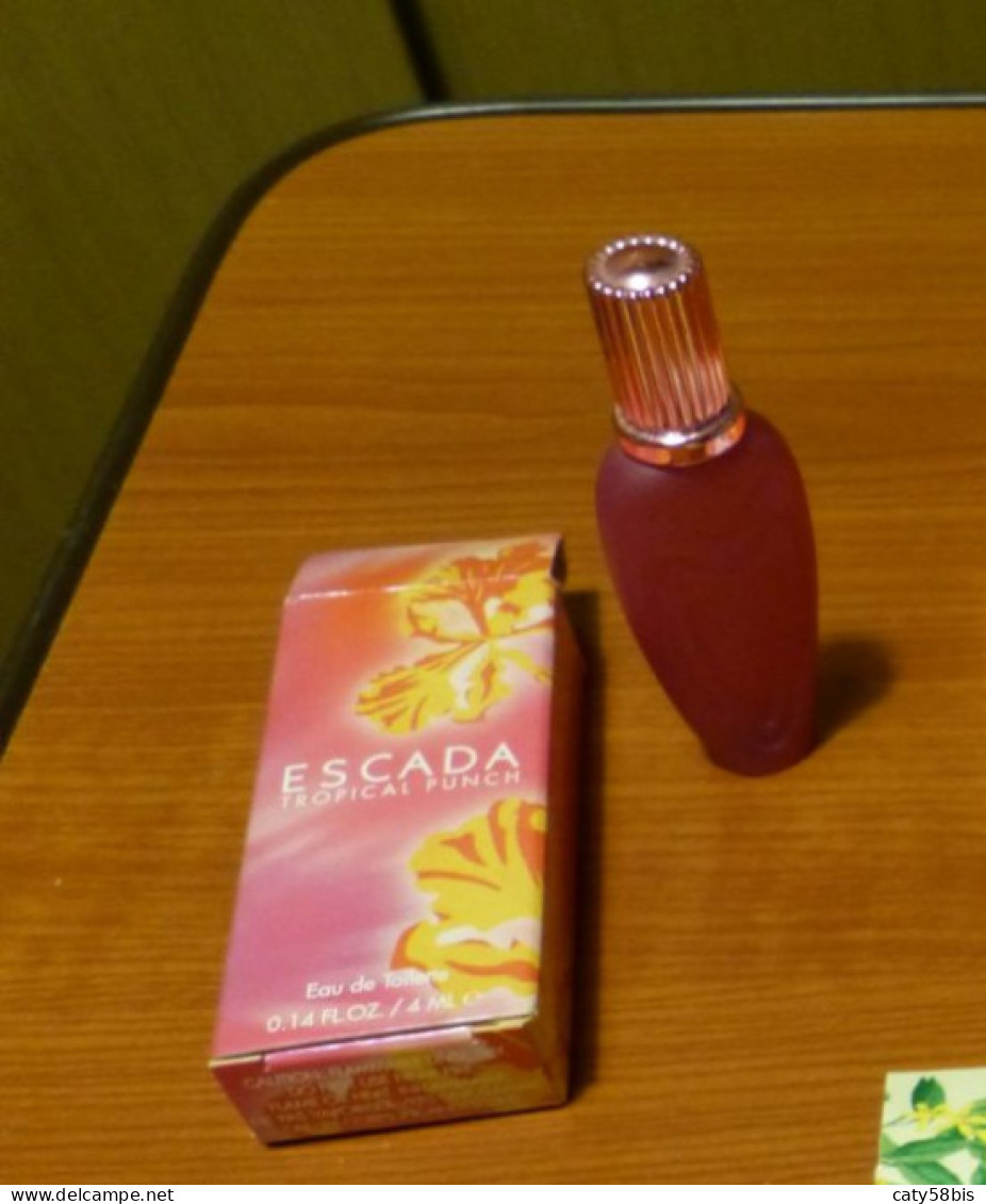 Miniature Parfum Avec Boite Escada - Miniaturen Damendüfte (mit Verpackung)