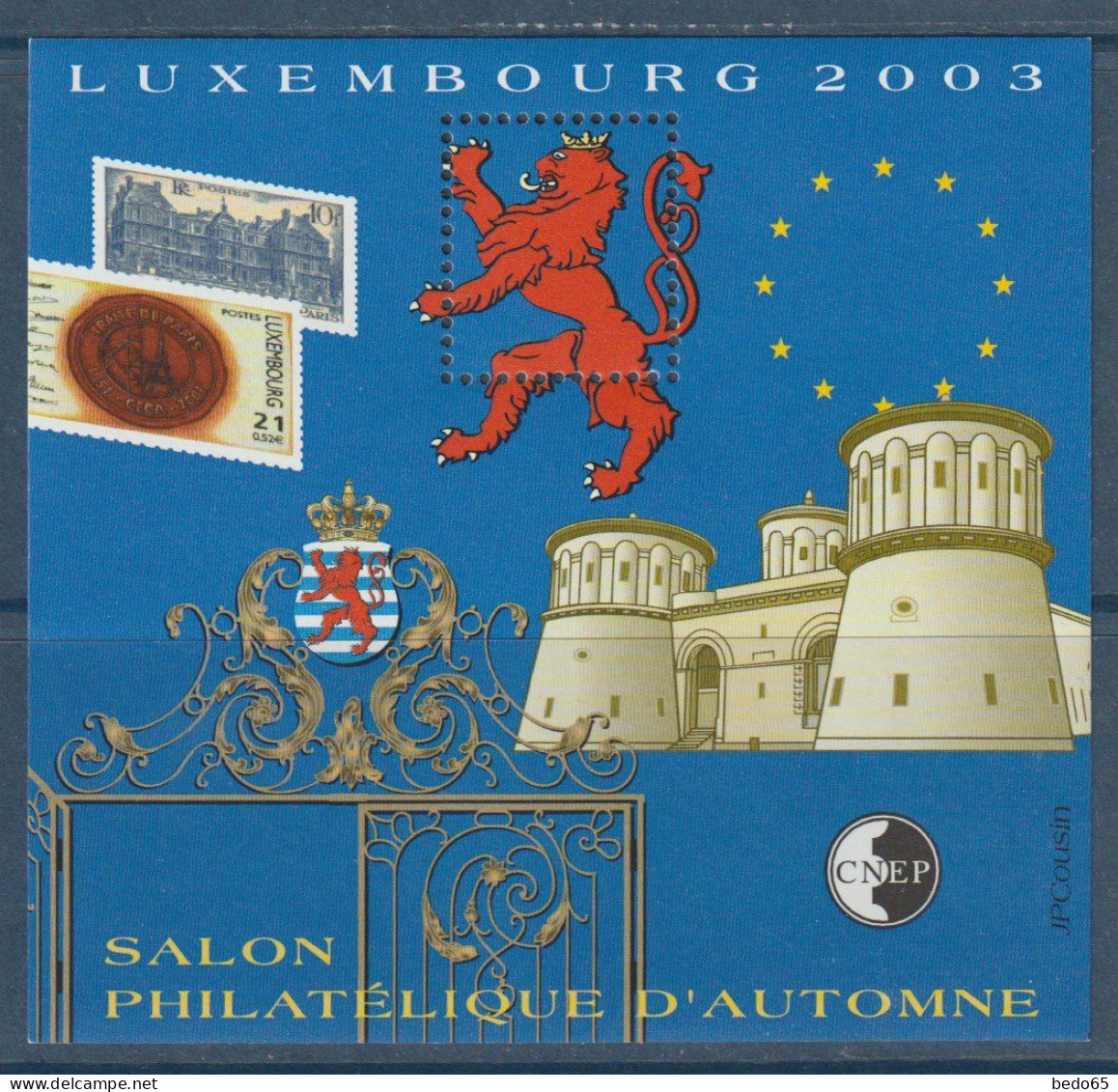 BLOC FEUILLE CNEP ANNEE 2003 N° 39 NEUF** LUXE SANS CHARNIERE / Hingeless / MNH - CNEP