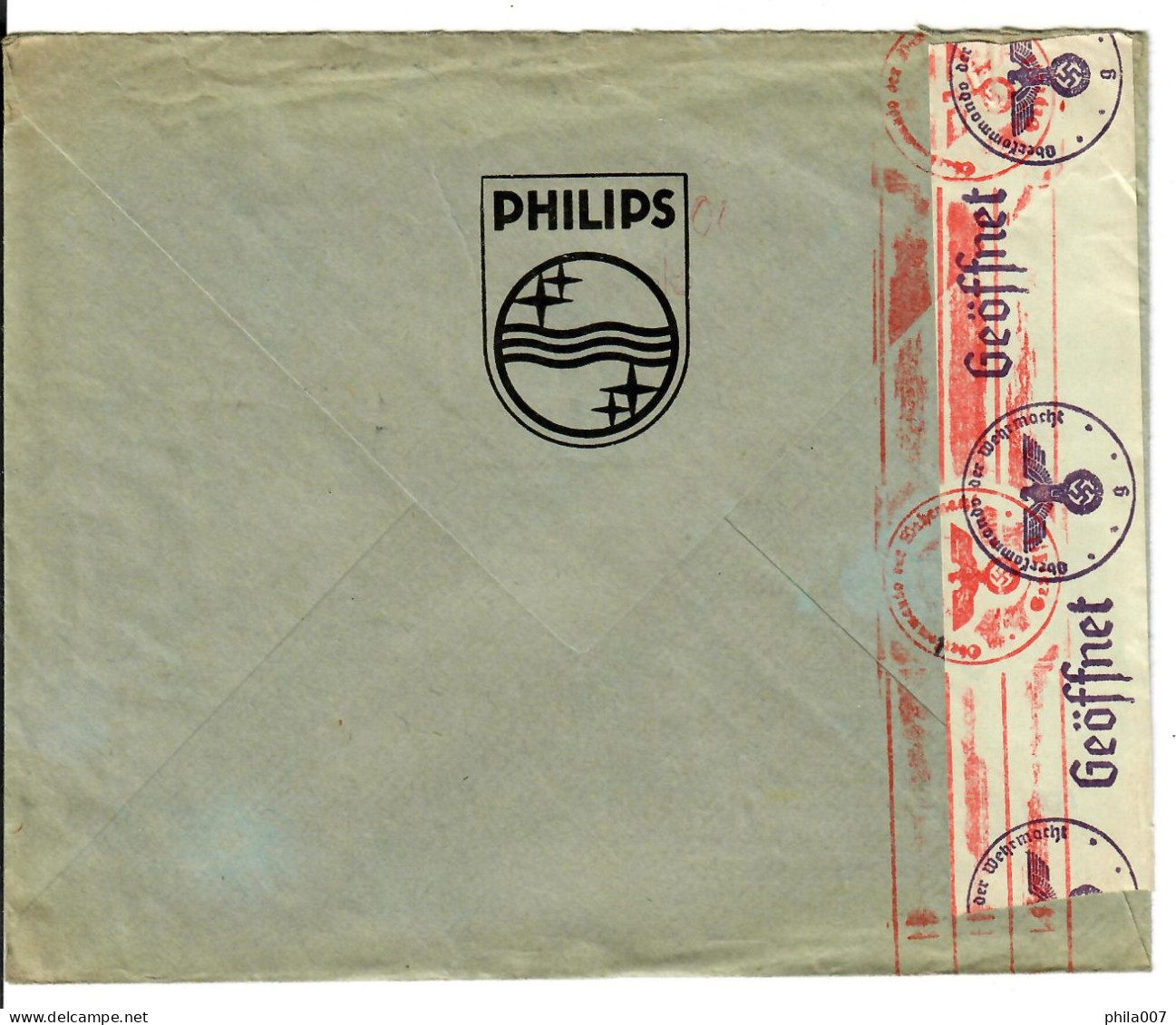 ROMANIA Meter Stamp/Freistempel Francotyp “C”+various Censorship 10/SEP/1941 - Frankeermachines (EMA)