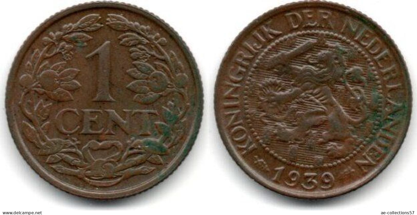 MA 29053  / Pays Bas - Netherlands - Niederlande 1 Cent 1939 TTB - 1 Cent