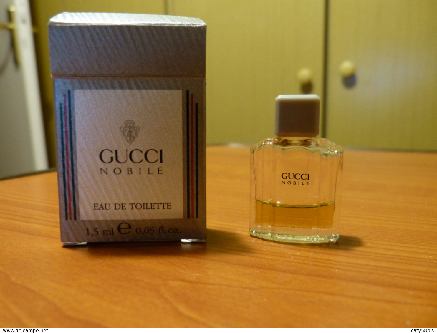 Miniature Parfum Avec Boite  Gucci - Miniaturen Flesjes Heer (met Doos)