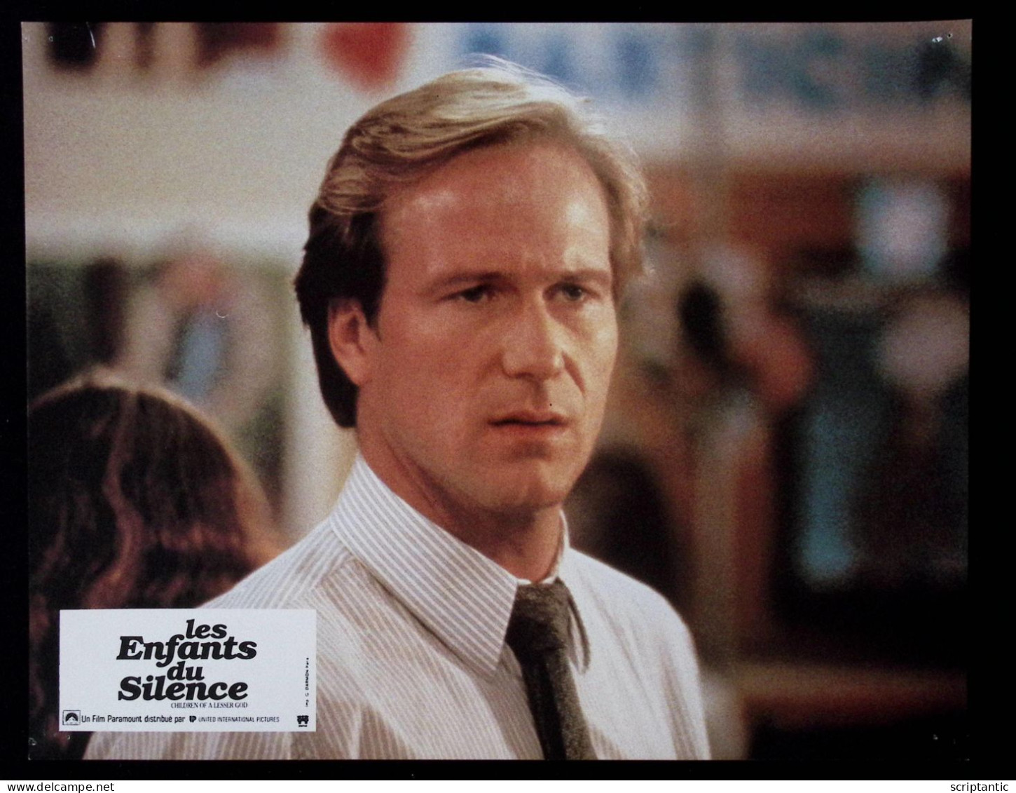 Photo Exploitation Film LES ENFANTS DU SILENCE - William HURT 27x21cm - Fotos