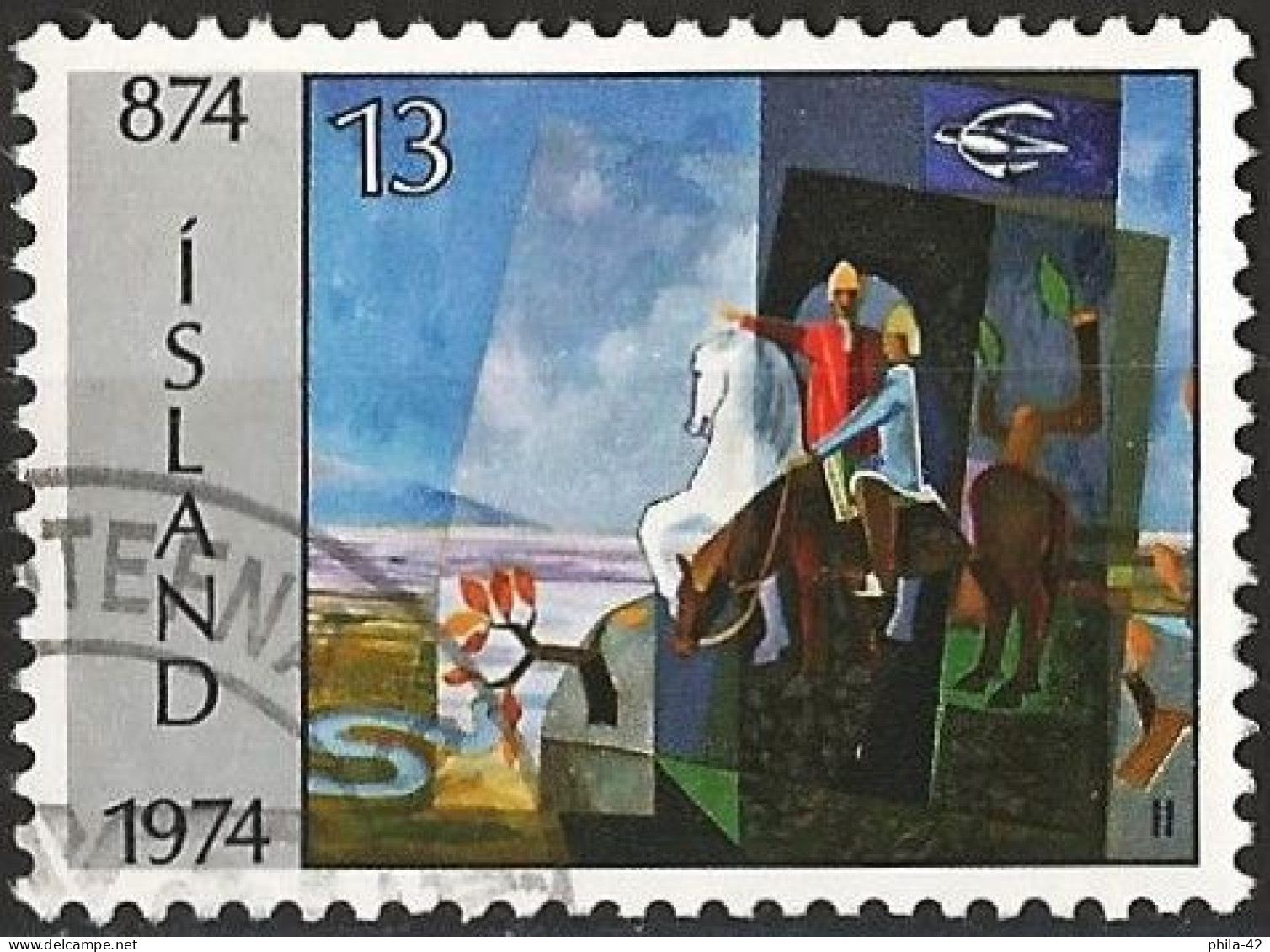 Iceland 1975 - Mi 486 - YT 439 ( Painting By Johannes Johannesson ) - Used Stamps