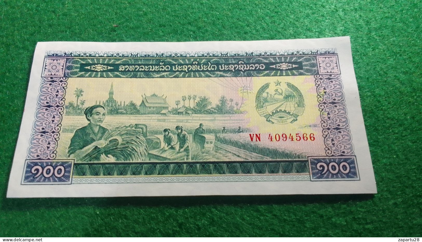 LAOS-     100 KİP    UNC - Laos