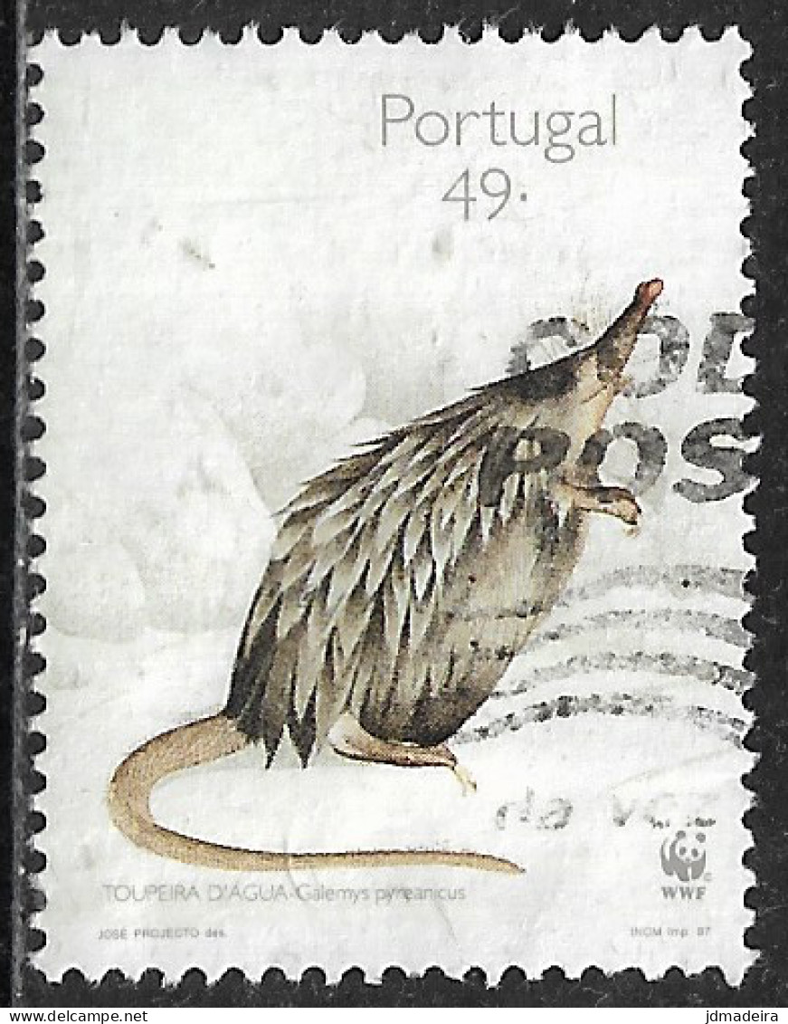 Portugal – 1997 World Wildlife Fund WWF Moles 49. Used Stamp - Used Stamps