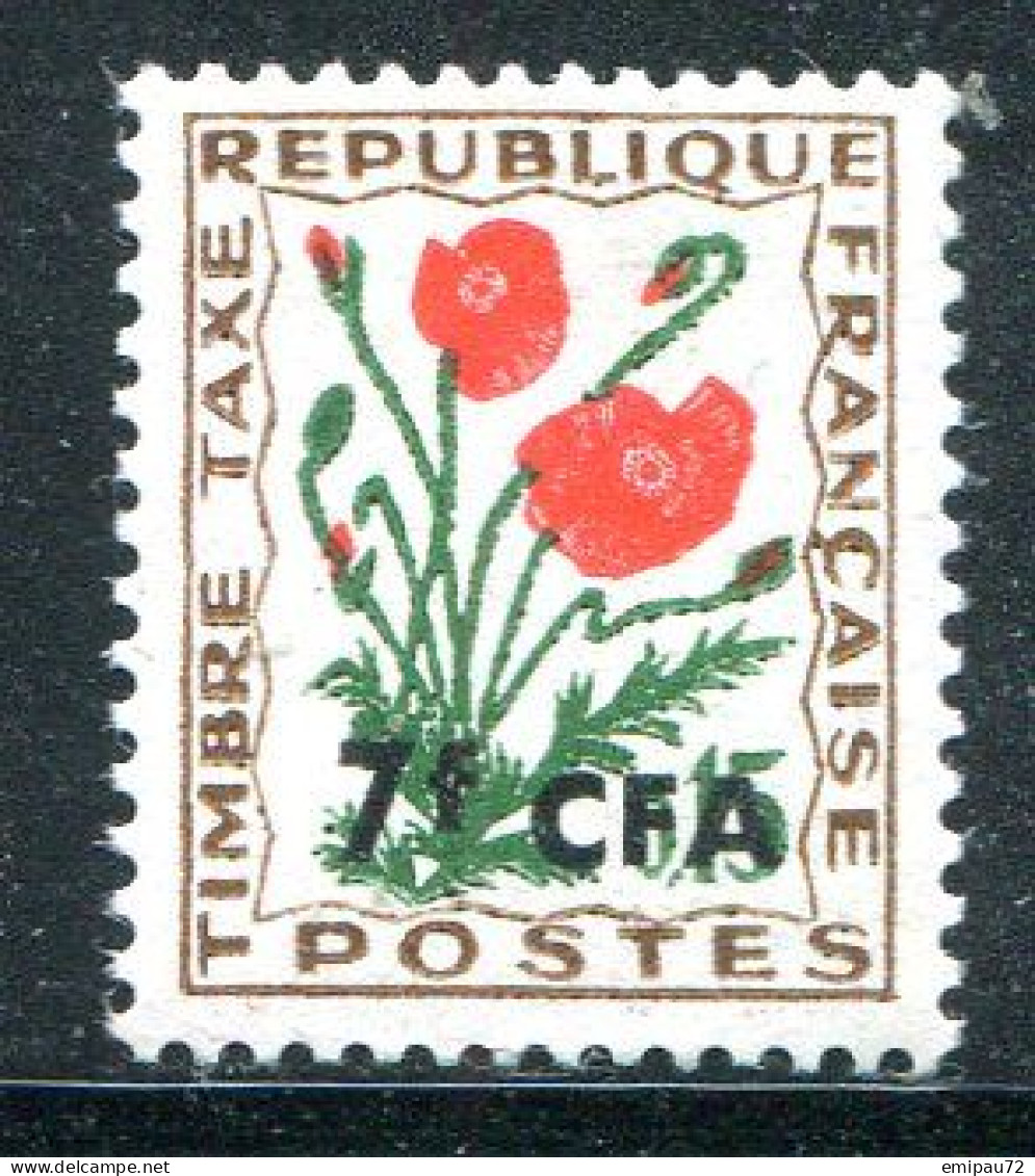 REUNION- Taxe Y&T N°50- Neuf Sans Charnière ** - Timbres-taxe