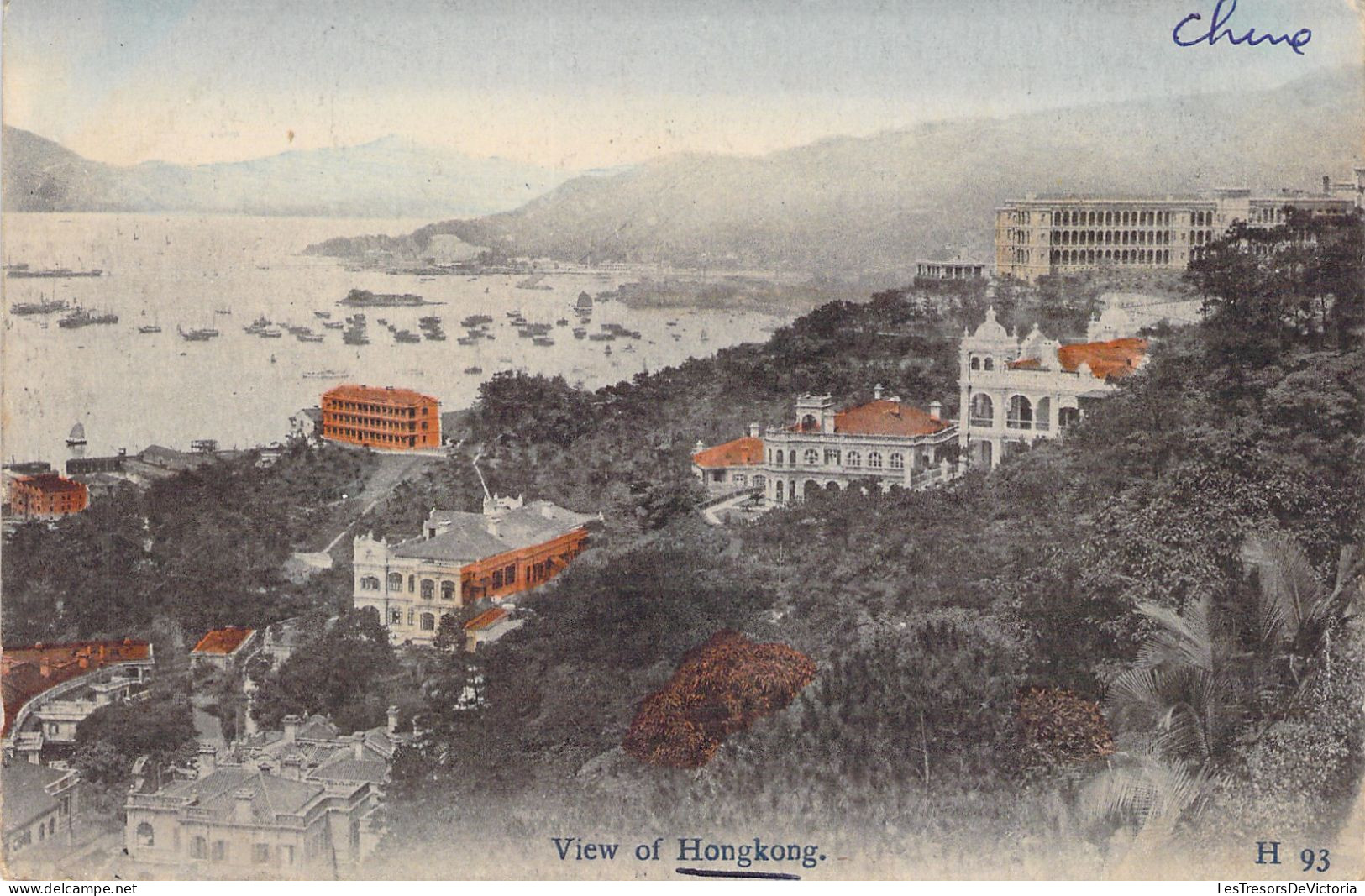 CHINE - View Of Hongkong - Carte Postale Ancienne - China (Hongkong)