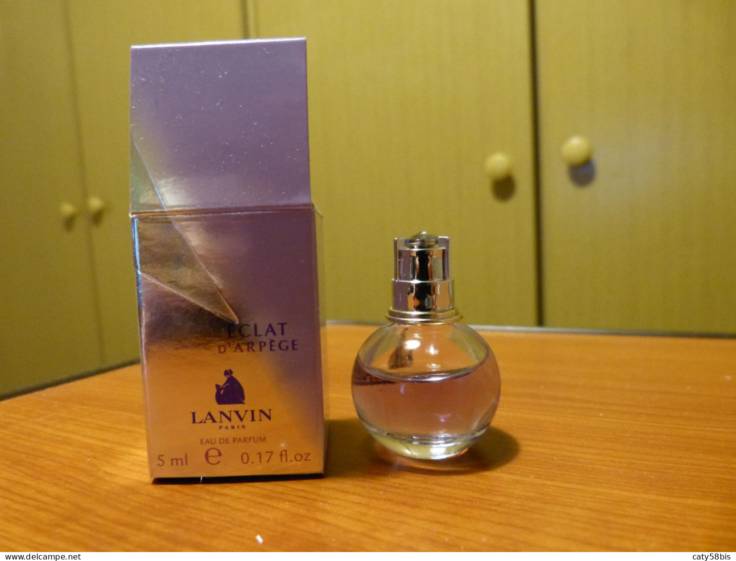 Miniature Parfum Avec Boite  Lanvin - Miniatures Femmes (avec Boite)