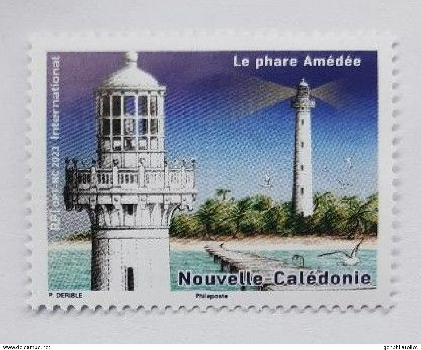 NEW CALEDONIA 2023 ARCHITECTURE Buildings. Structures LIGHTHOUSE - Fine Stamp MNH - Unused Stamps