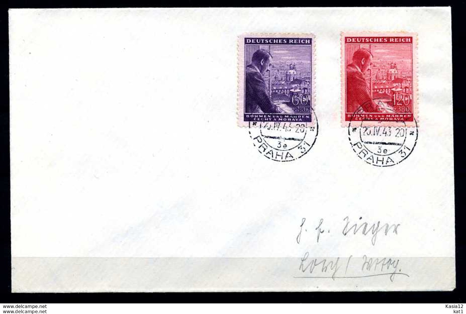 Z00313)B&M 126/127 Sieger-FDC - Other & Unclassified