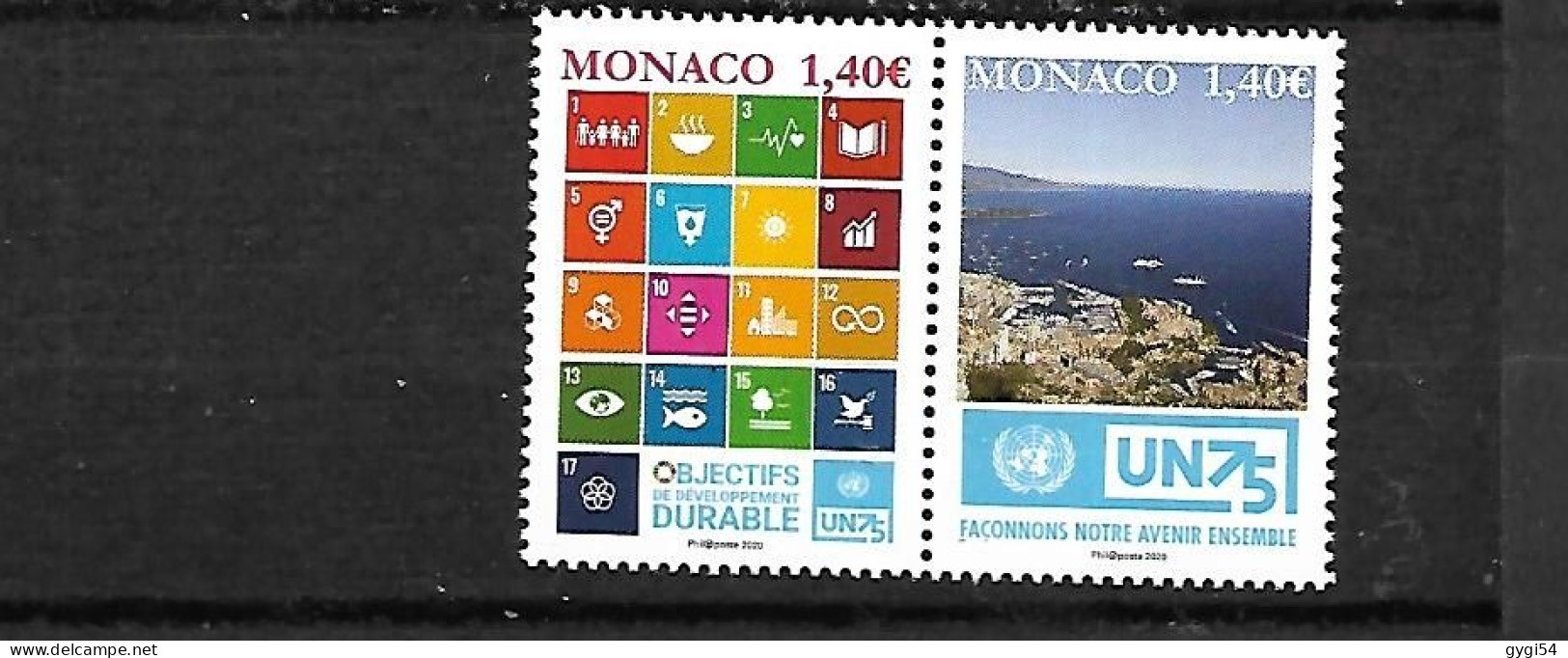 MONACO   2020   UN75      MNH - Carnets