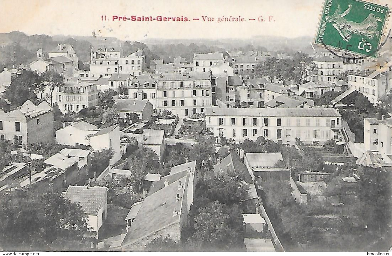 PRE SAINT GERVAIS ( 93 ) -  Vue Générale - Le Pre Saint Gervais