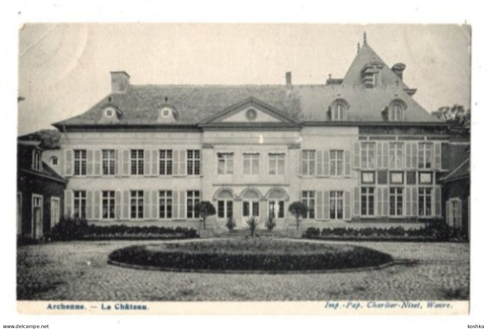 ARCHENNE - Le Château - Envoyée En 1907 - - Grez-Doiceau