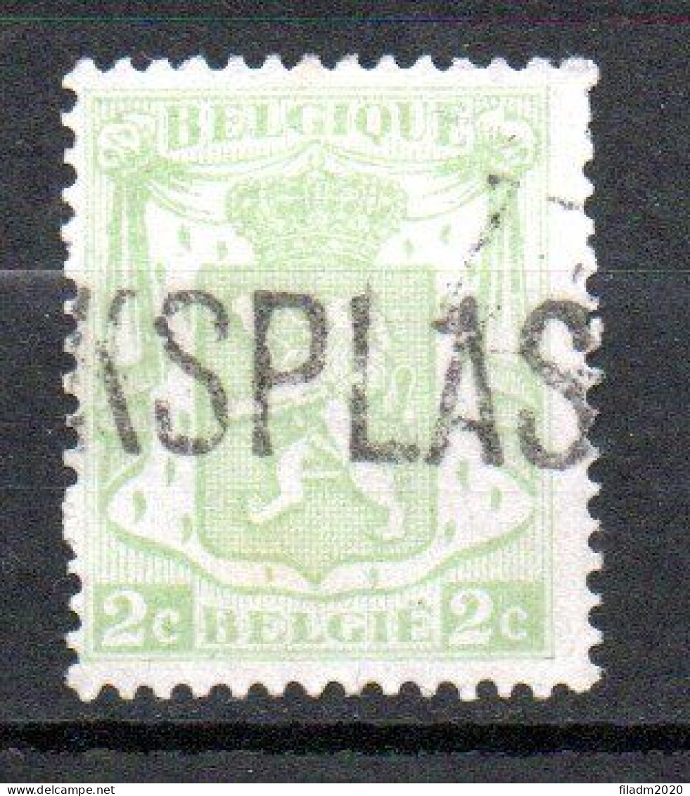 418A Gestempeld (griffe) MERKSPLAS - 1935-1949 Kleines Staatssiegel