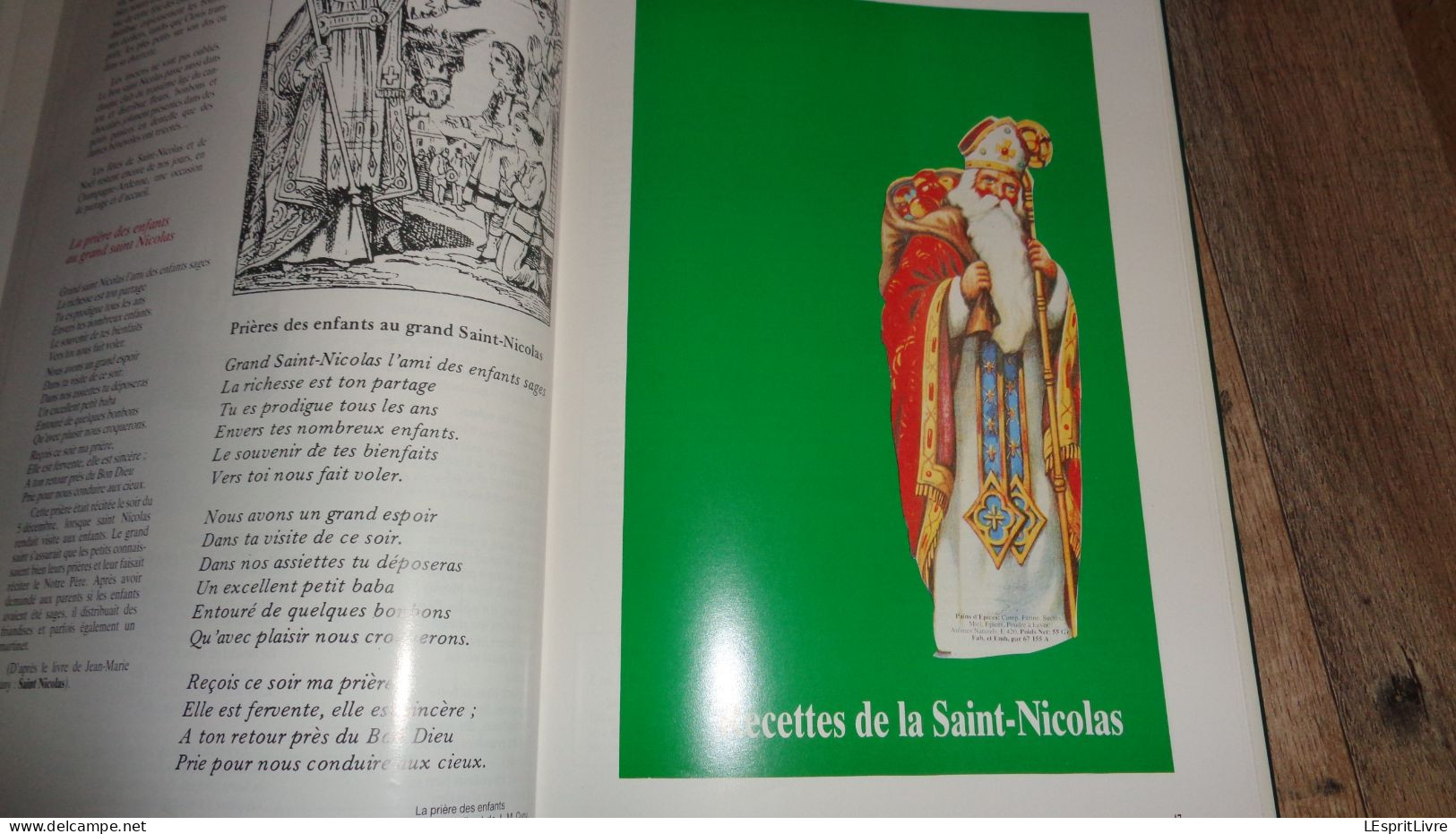 SAINT NICOLAS ET NOËL En Lorraine Champagne Ardenne Régionalisme Ardennes Culte Tradition Croyance Recettes Cuisine