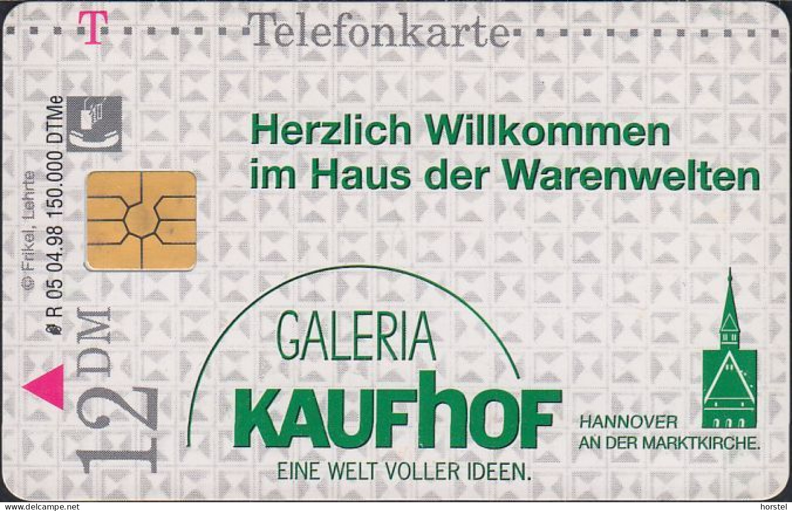 GERMANY R05/98 Galeria Kaufhof - Hannover - Modul 20 - R-Reeksen : Regionaal