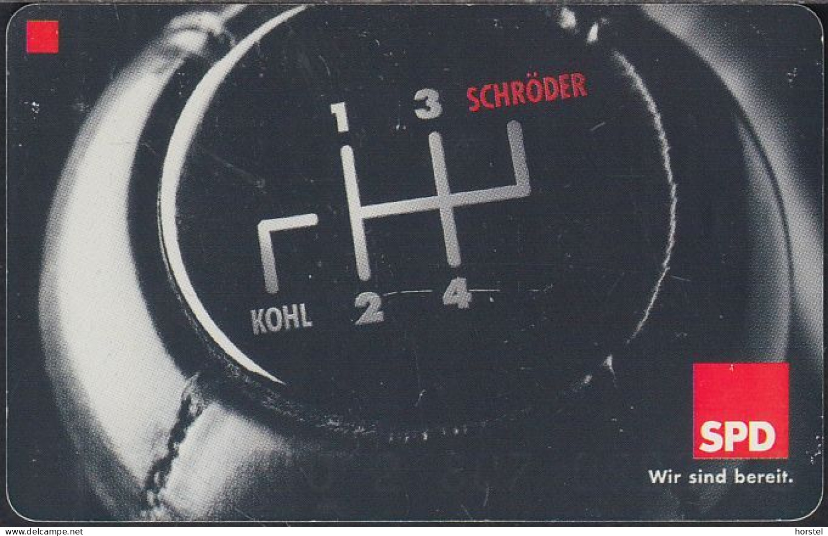 GERMANY R08/98 SPD - Schaltknüppel - Modul 33F - R-Series : Régionales