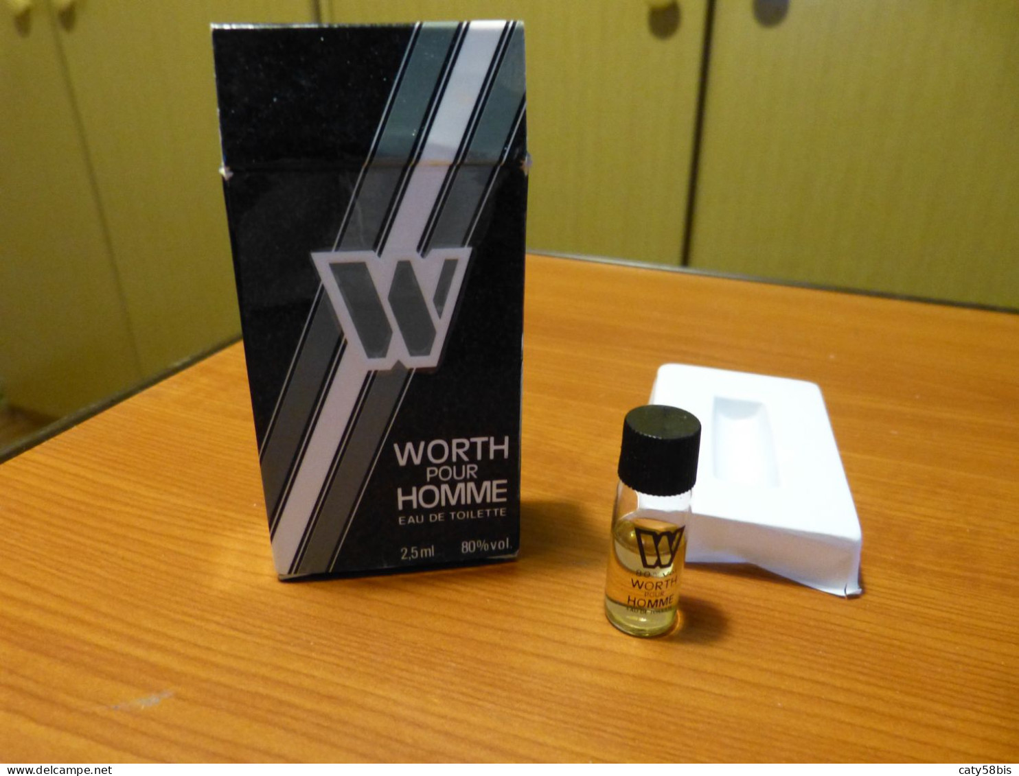 Miniature Parfum Avec Boite Worth - Zonder Classificatie