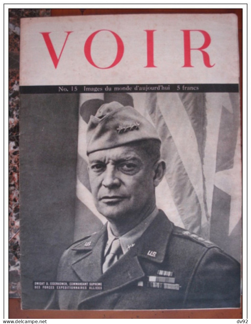 REVUE VOIR N°15 WW2 - French