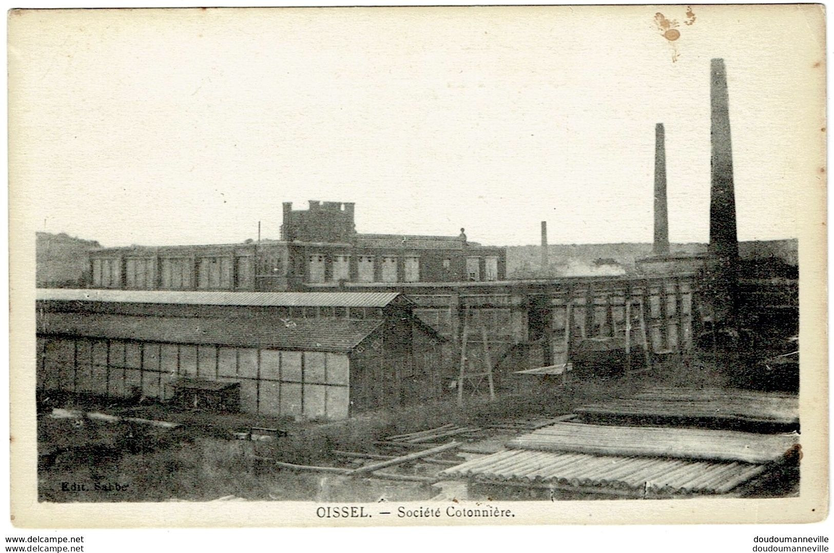 CPA - 76 - OISSEL - Société Cotonnière - Usine - Industrie - Saint Etienne Du Rouvray