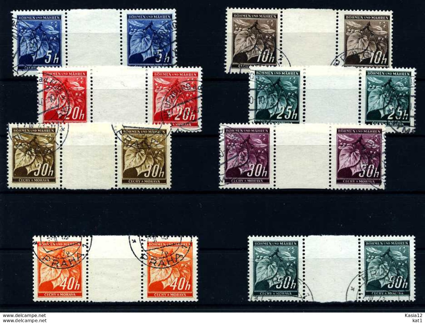 Z16307)B&M Lot Zwischenstege - Used Stamps