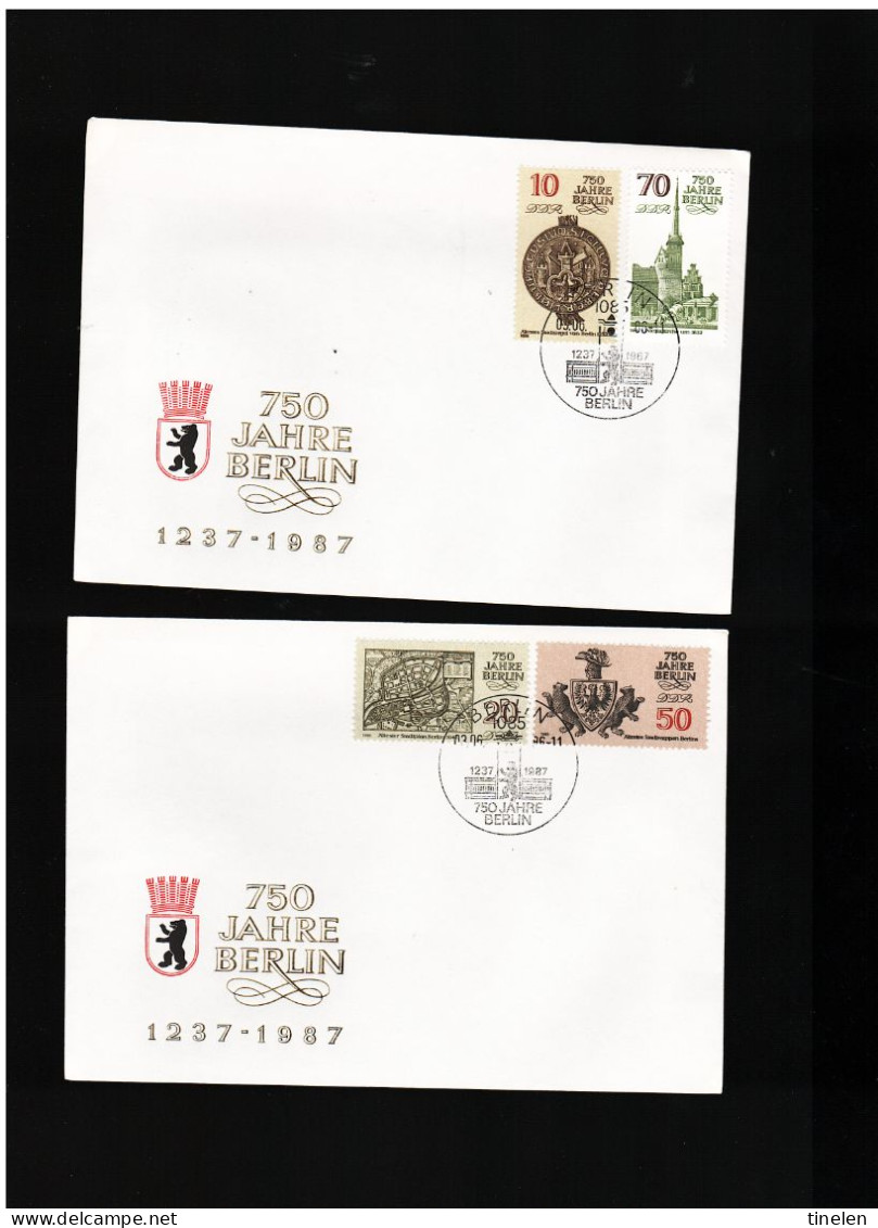 DDR -1986 750 Anni Di Berlino - 1981-1990