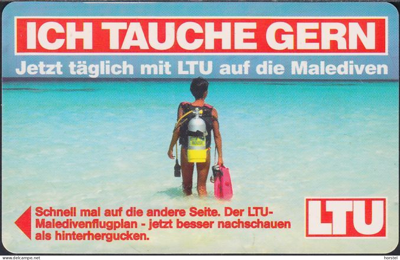 GERMANY R12/98 LTU - Strand - Taucher - Modul 25 - R-Series : Regionales