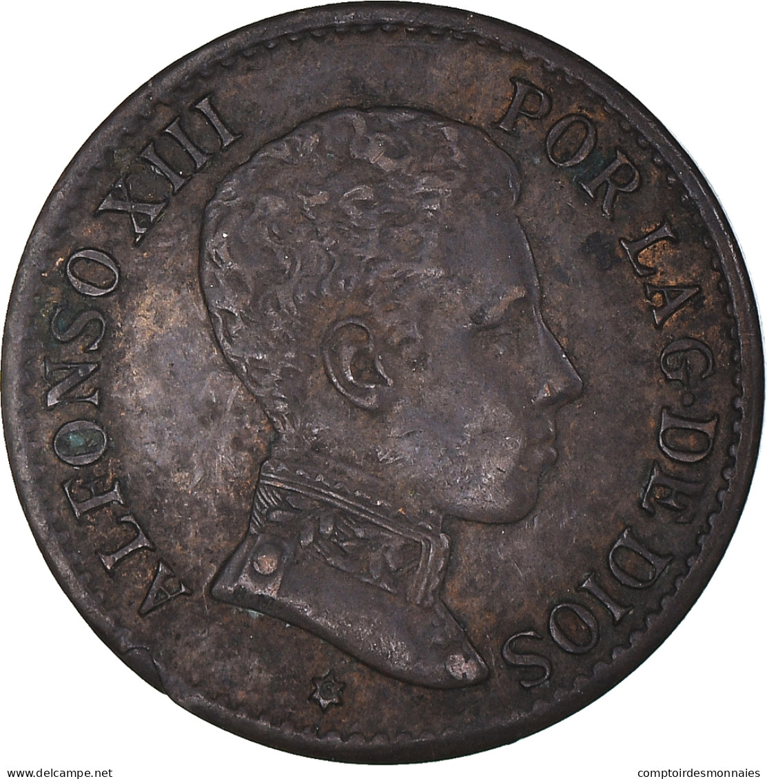 Monnaie, Espagne, Centimo, 1906 - First Minting