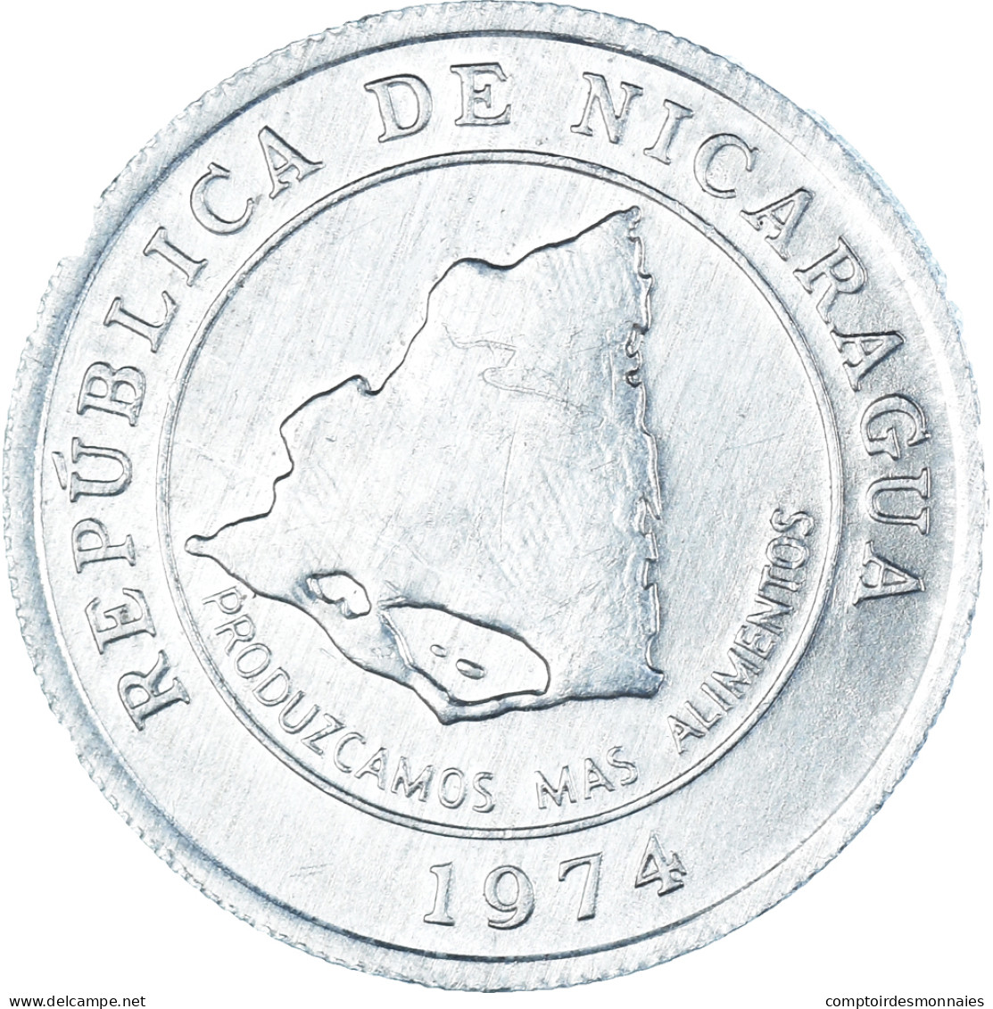 Monnaie, Nicaragua, 10 Centavos, 1974 - Nicaragua