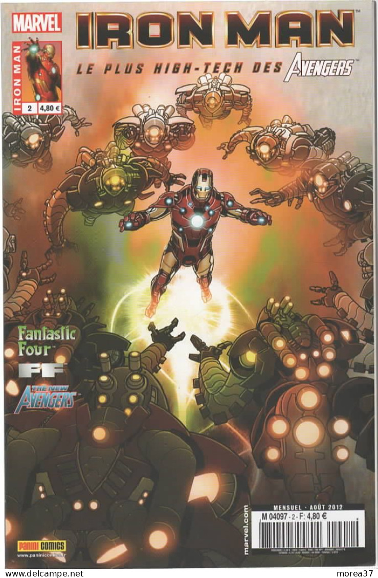 IRON MAN  N°2   PANINI COMICS MARVEL  (com 2) - Marvel France