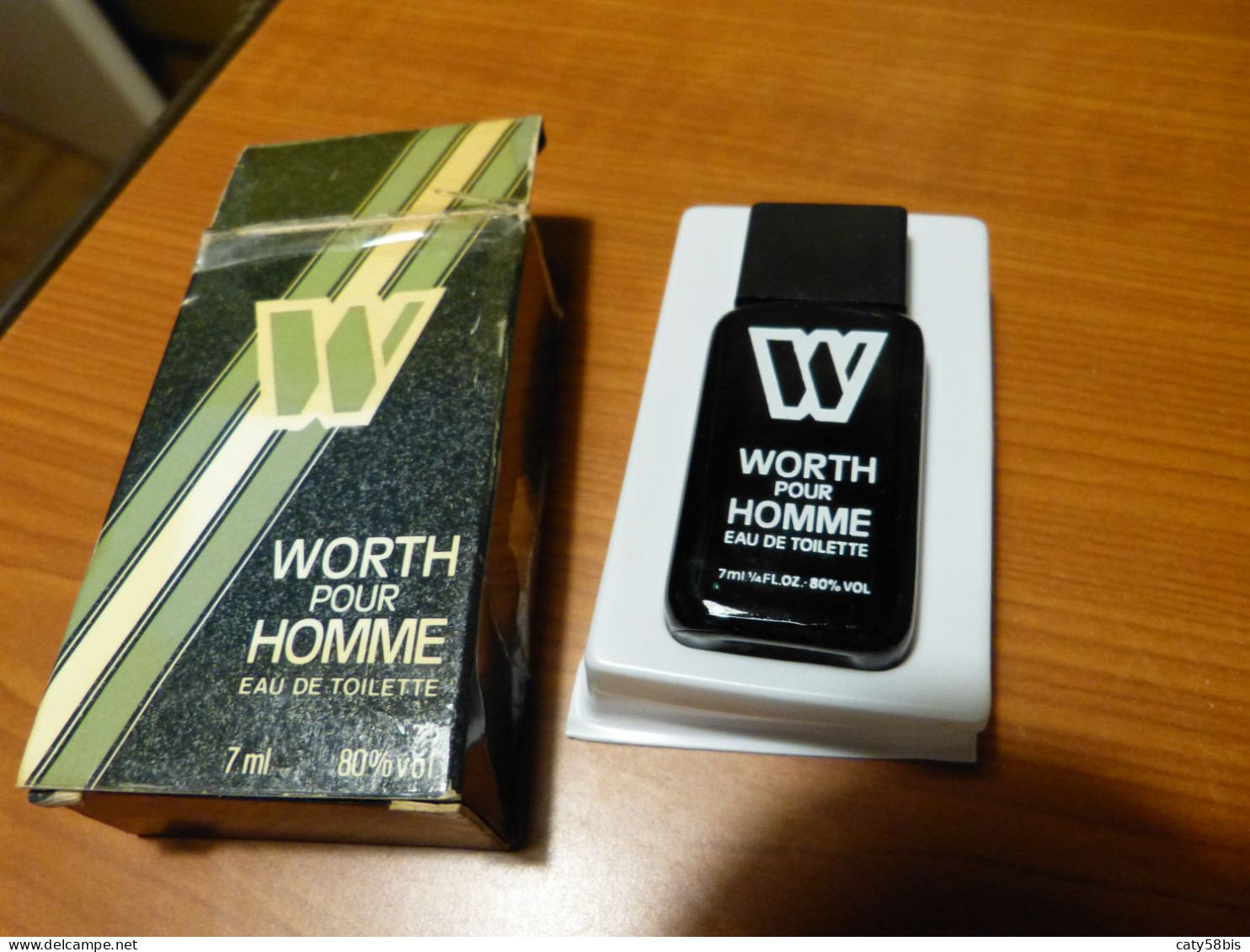 Miniature Parfum Avec Boite Worth - Zonder Classificatie