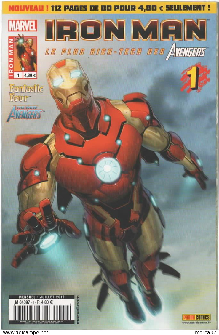 IRON MAN  N°1   PANINI COMICS MARVEL  (com 2) - Marvel France