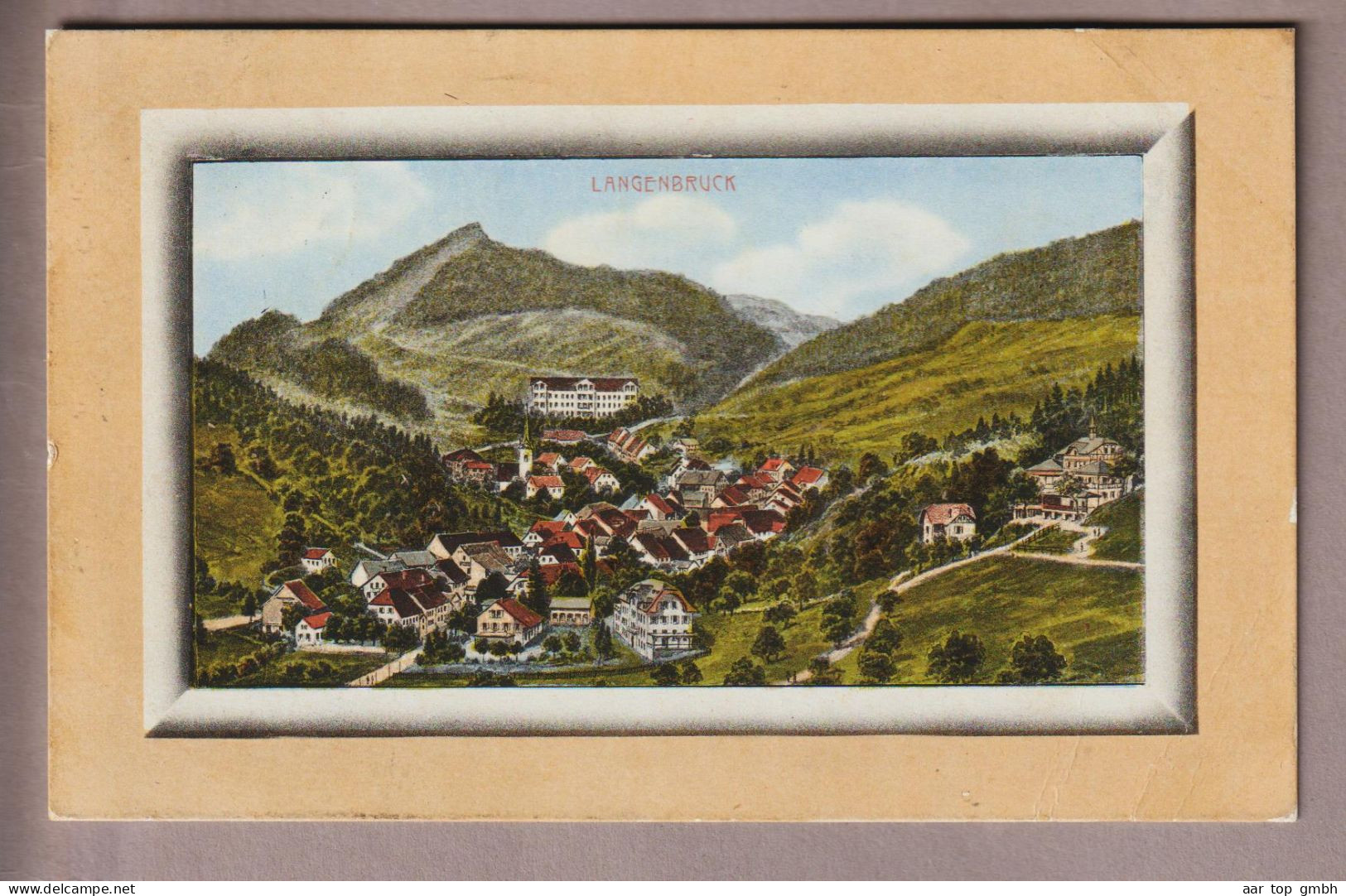 CH BL Langenbruck 1911-06-23 Litho G.Metz - Langenbruck