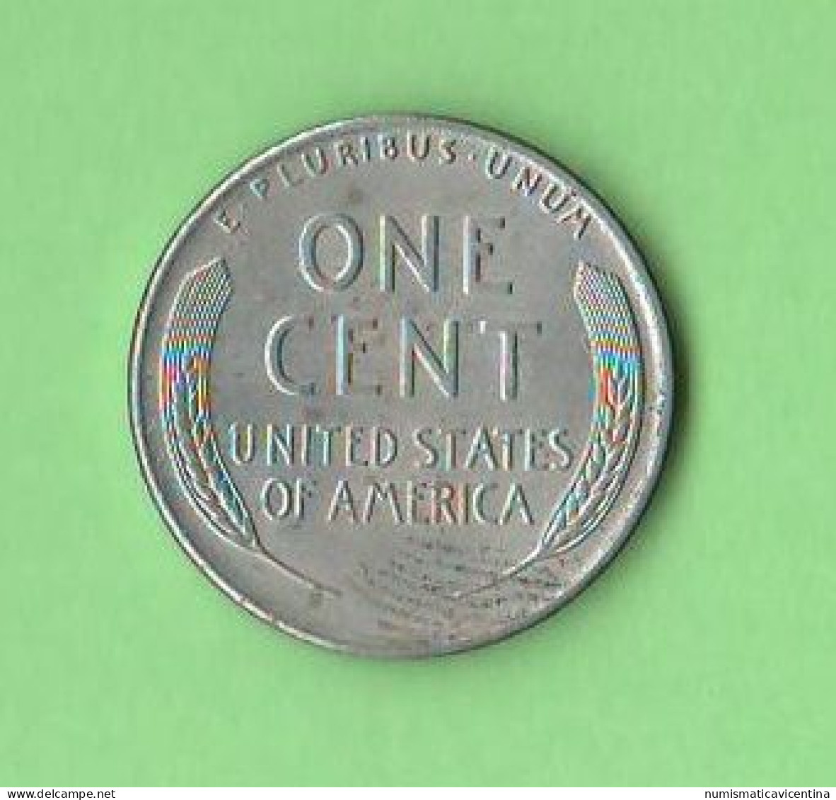 America 1 One Cent 1943 D Lincoln USA - 1909-1958: Lincoln, Wheat Ears Reverse