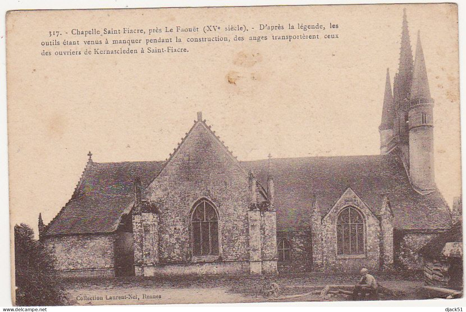56 - Chapelle Saint-Fiacre, Près Le Faouët - Faouët